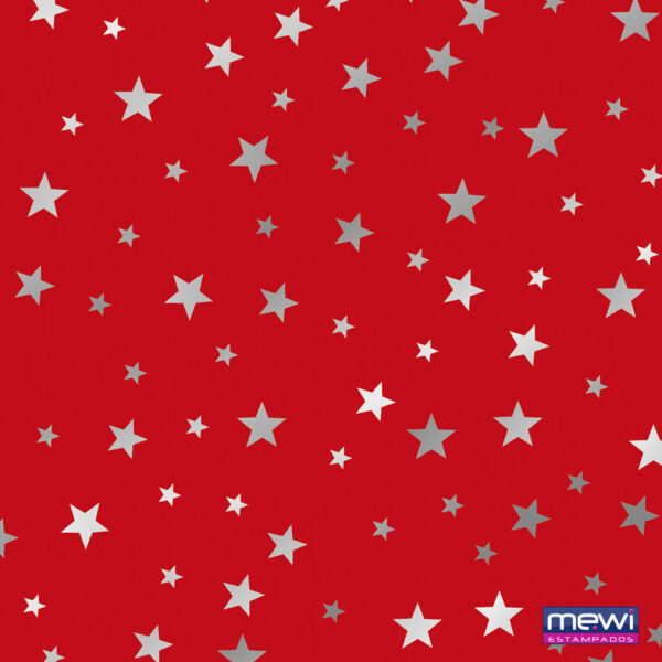 1187 – Estrela – Prata-Vermelho