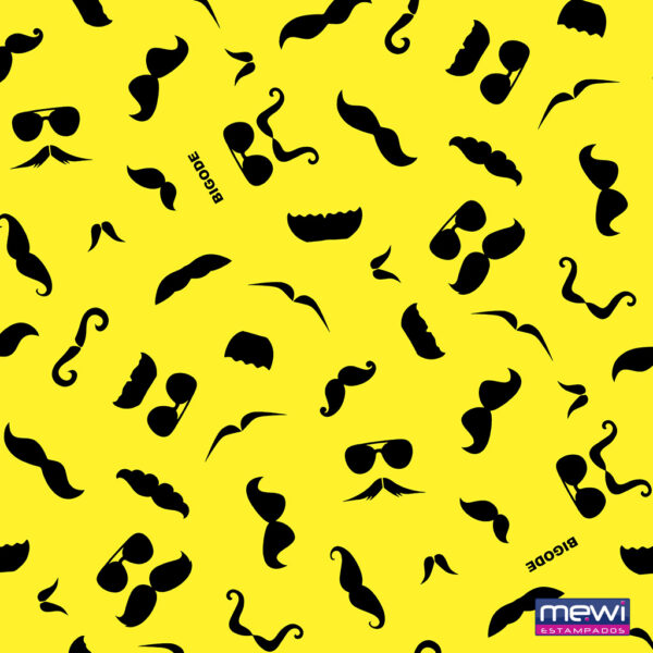 1165 – Preto com fundo Amarelo