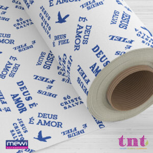 Tecido Estampado TNT Mewi Xadrez Verde Fundo Branco Metro 01017B