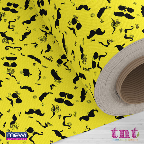 2086 – BIGODE Amarelo-