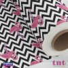 4220 – Flamingo fundo chevron rolo